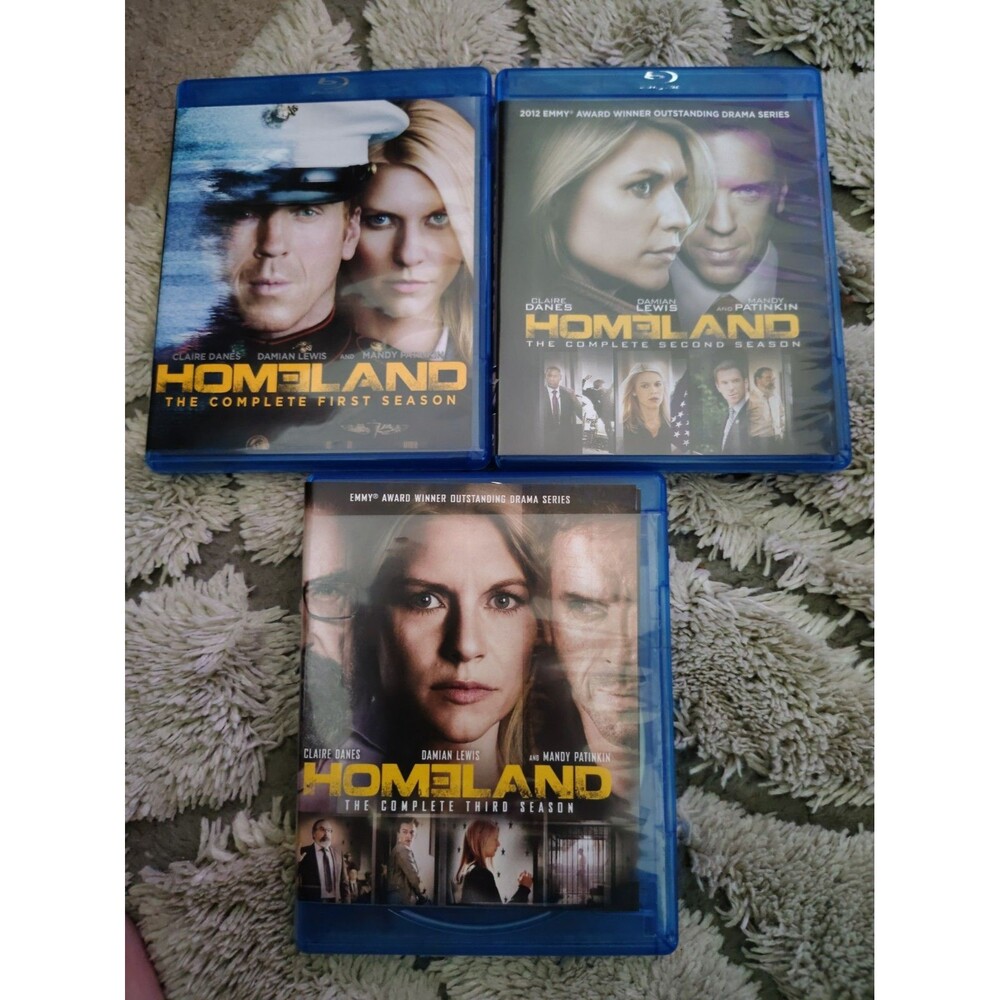 HomeLand Season 1-3 Blu Ray Complete Seasons